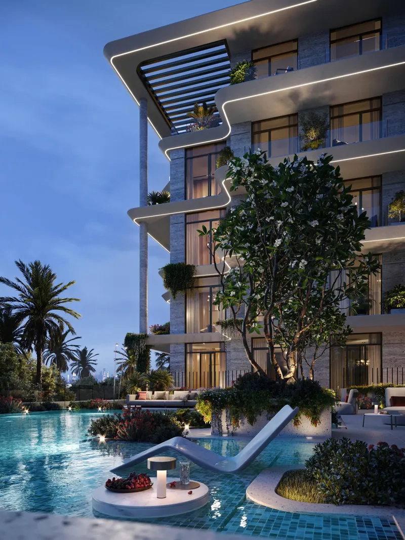 Exterior at Emerge Residences in Meydan (Nad Al Sheba 1) Dubai