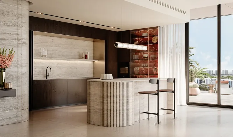 Interior at Emerge Residences in Meydan (Nad Al Sheba 1) Dubai