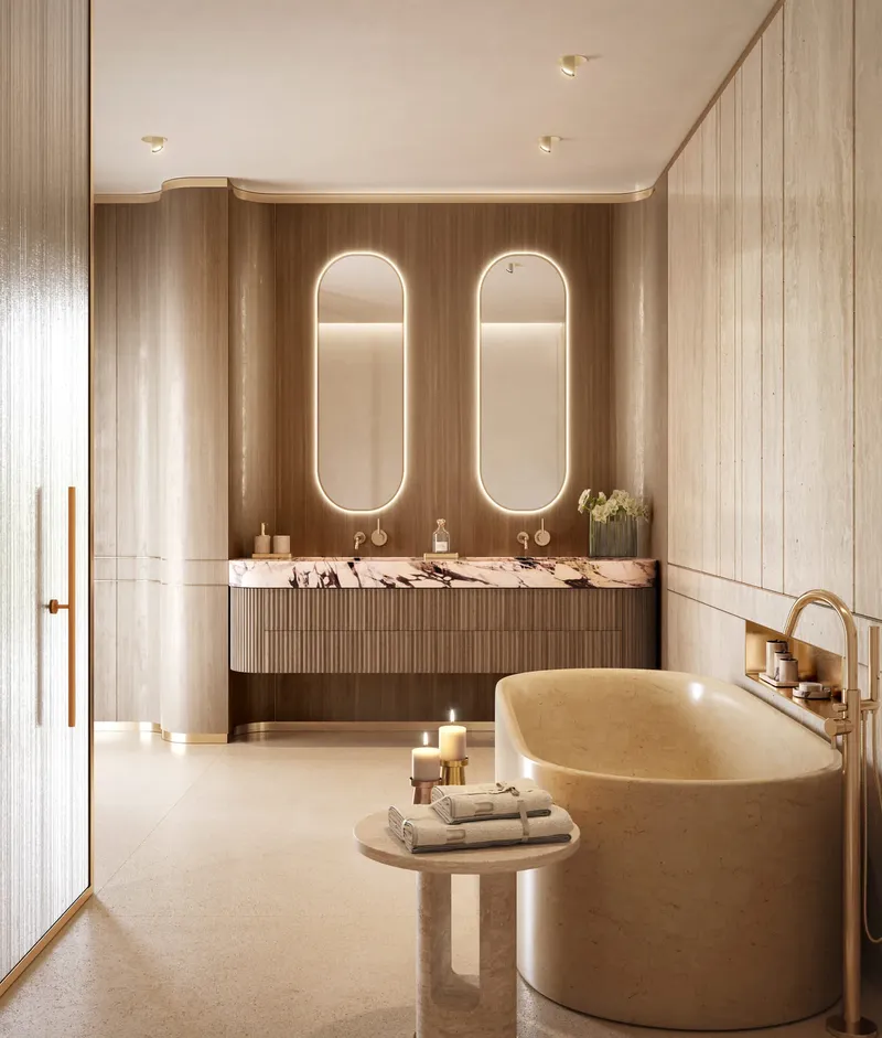 Interior at Emerge Residences in Meydan (Nad Al Sheba 1) Dubai