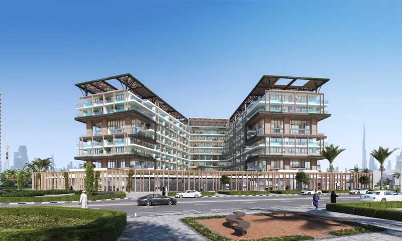 Exterior at Empire Estates in Arjan Dubai