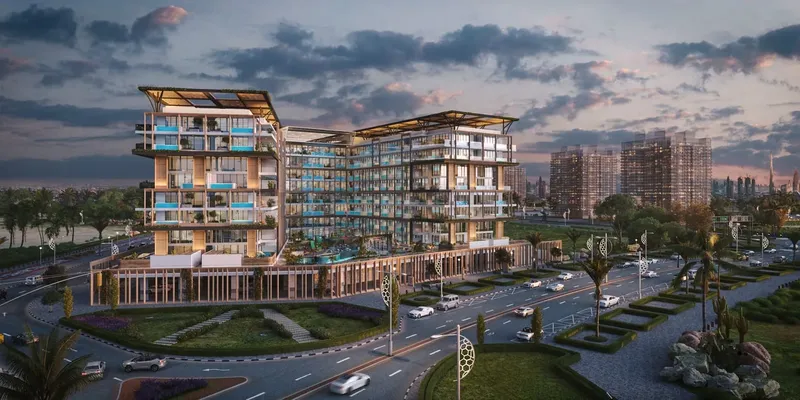 Exterior at Empire Estates in Arjan Dubai