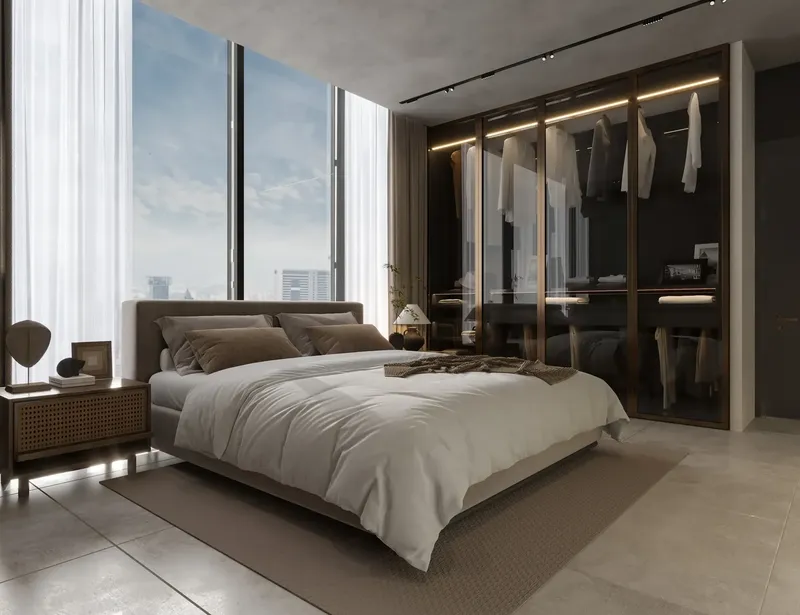 Interior at Empire Gardens in Dubailand Residence Complex Dubai