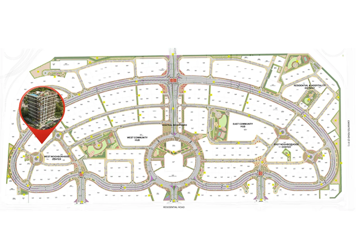 Empire Developments Empire Gardens master plan