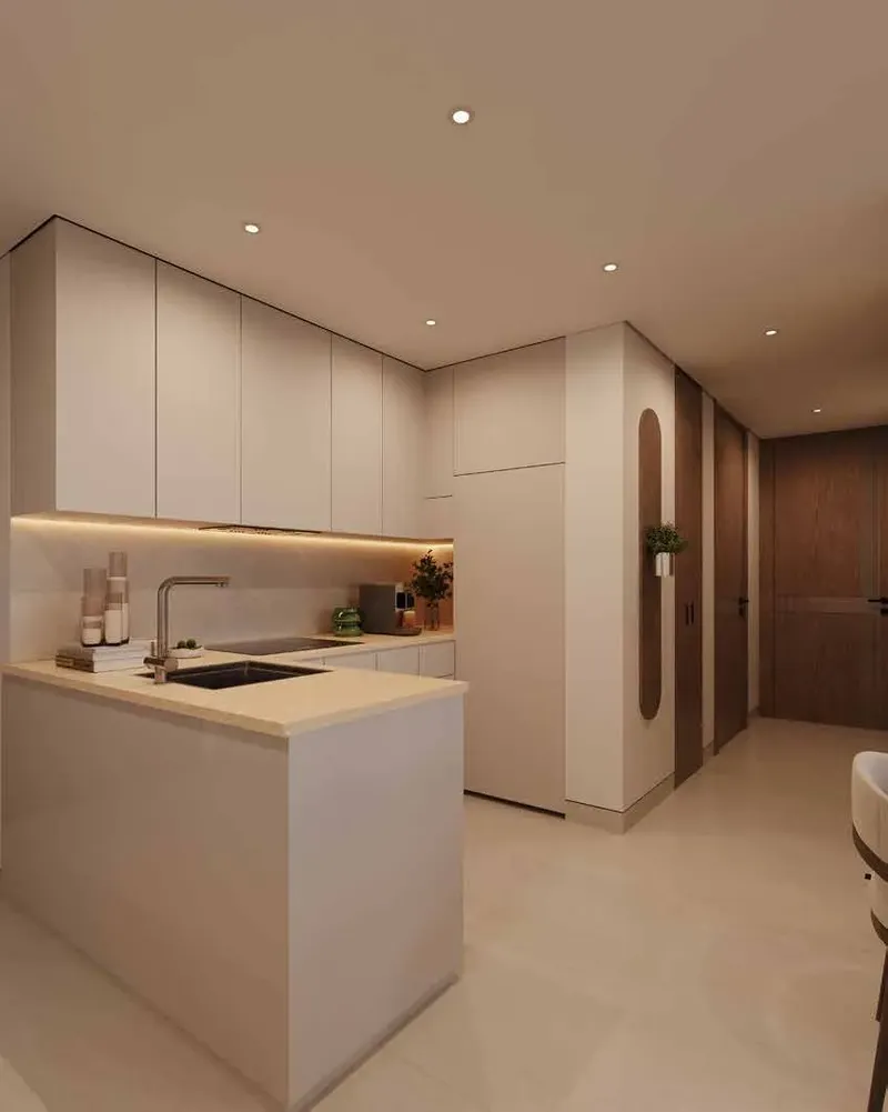 Interior at Enchante in Arjan Dubai