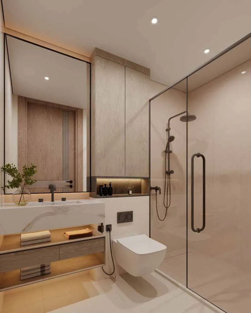 Interior at Enchante in Arjan Dubai