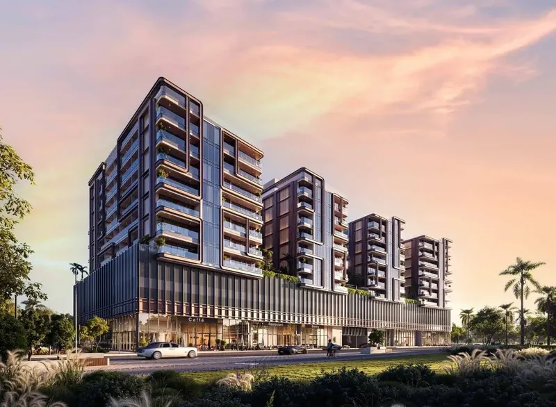Exterior at Enchante in Arjan Dubai