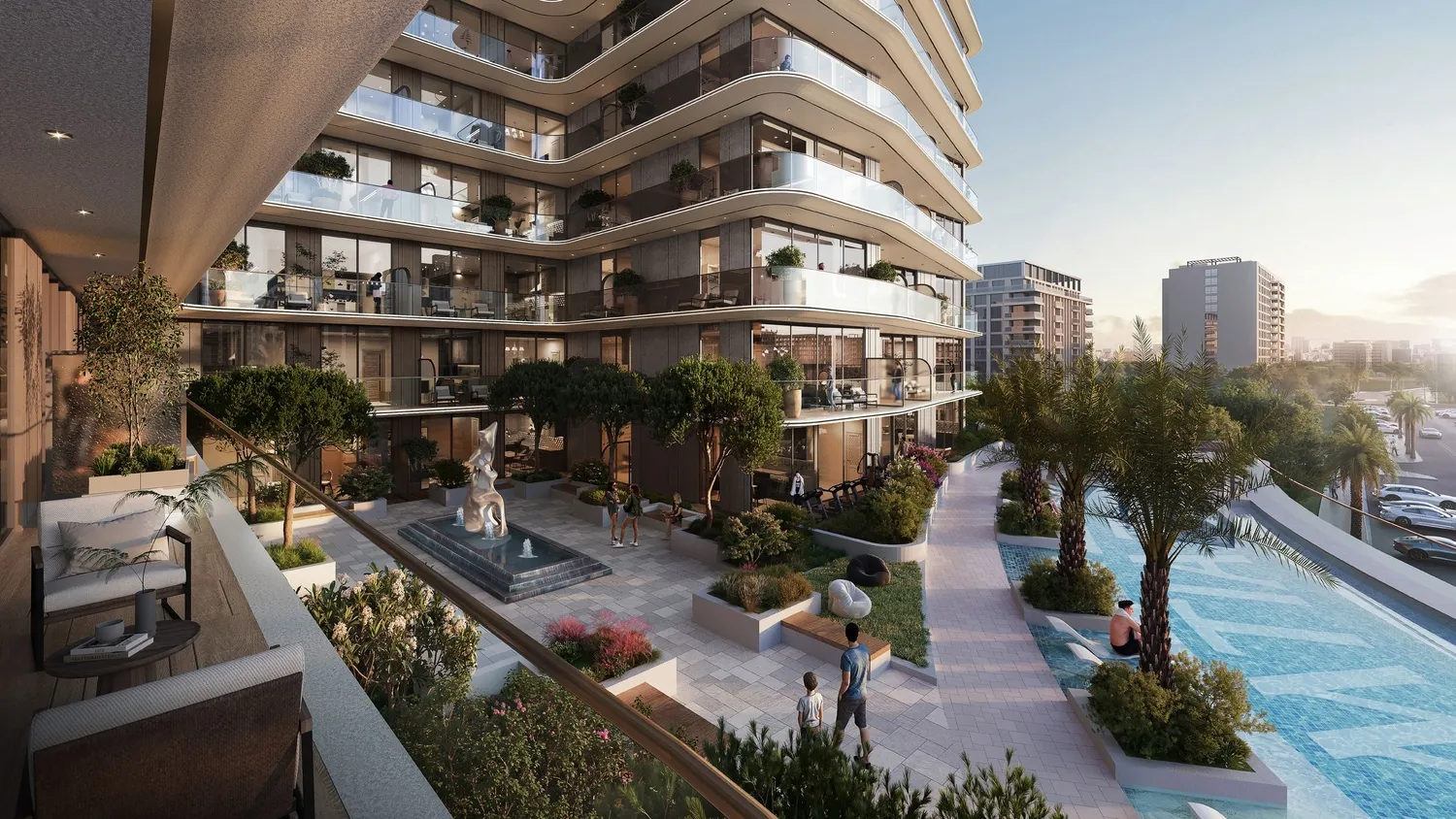 Exterior at Enre Residence by Imtiaz in Dubai South Dubai
