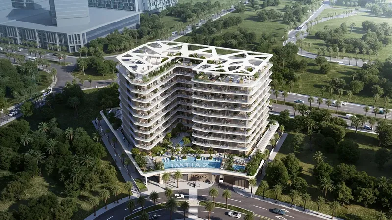 Exterior at Enre Residence by Imtiaz in Dubai South Dubai