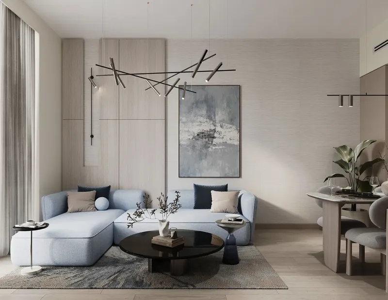Interior at Enre Residence by Imtiaz in Dubai South Dubai