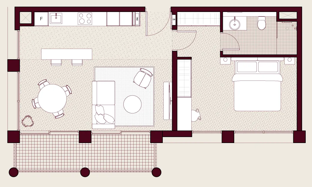 RAK Properties Enta Residences floor plan