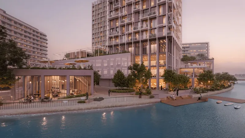 Exterior at Enta Residences in Mina Al Arab Ras Al Khaimah