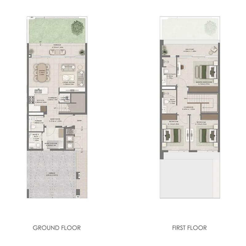 Emaar Equestra floor plan