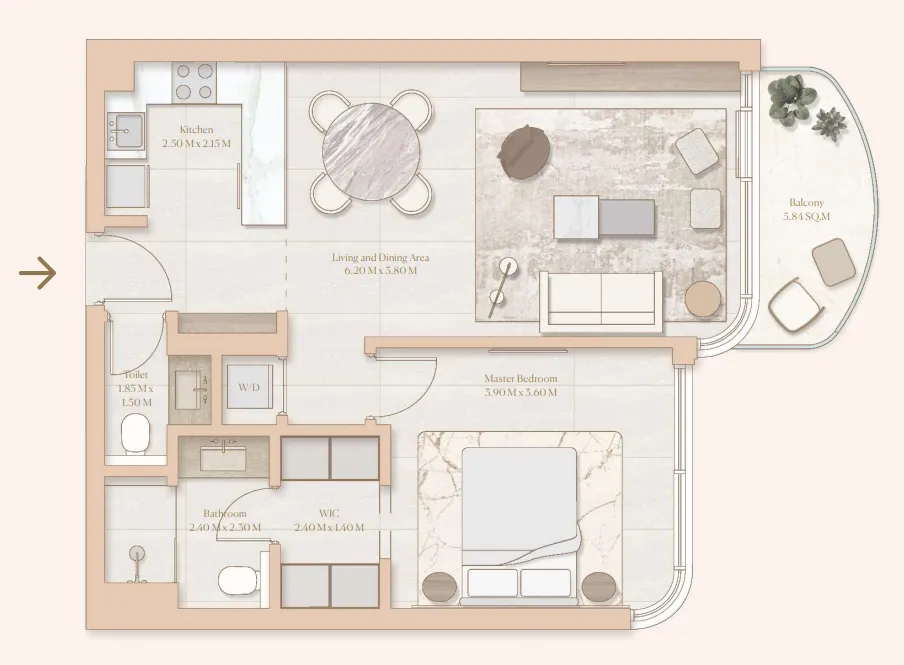 Elysian Developments Esme Beach Residences floor plan