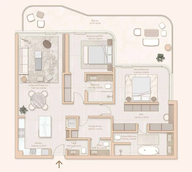 Elysian Developments Esme Beach Residences floor plan