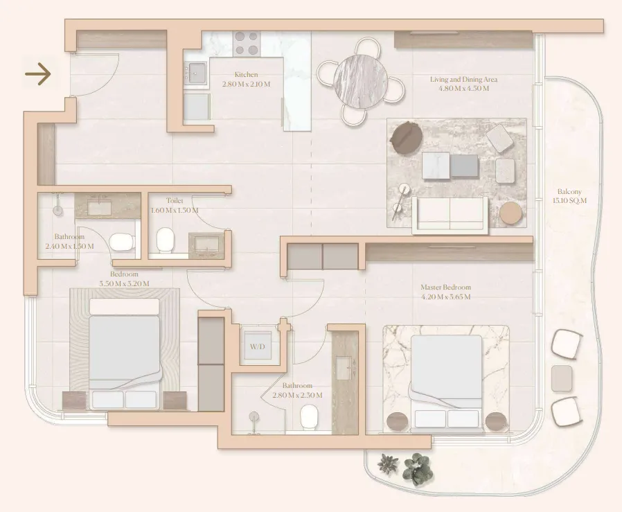 Elysian Developments Esme Beach Residences floor plan