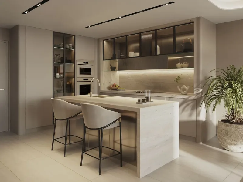Interior at Esme Beach Residences in Dubai Islands Dubai