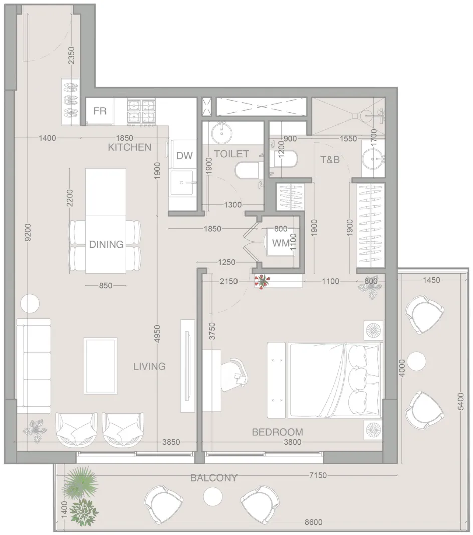 Object 1 ESSENL1FE Residence floor plan