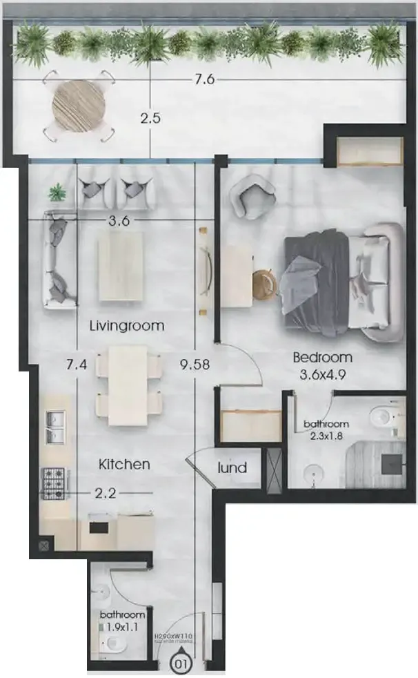 Griffin Real Estate Developer Ethan floor plan