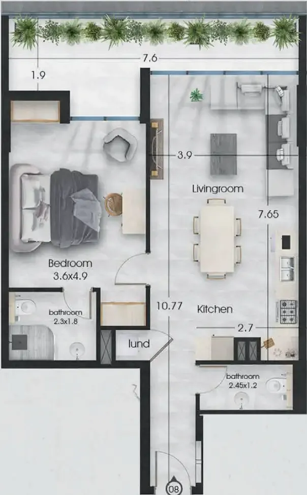 Griffin Real Estate Developer Ethan floor plan