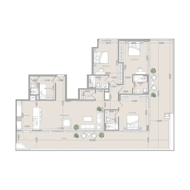 Object 1 EVERGR1N House 4 floor plan