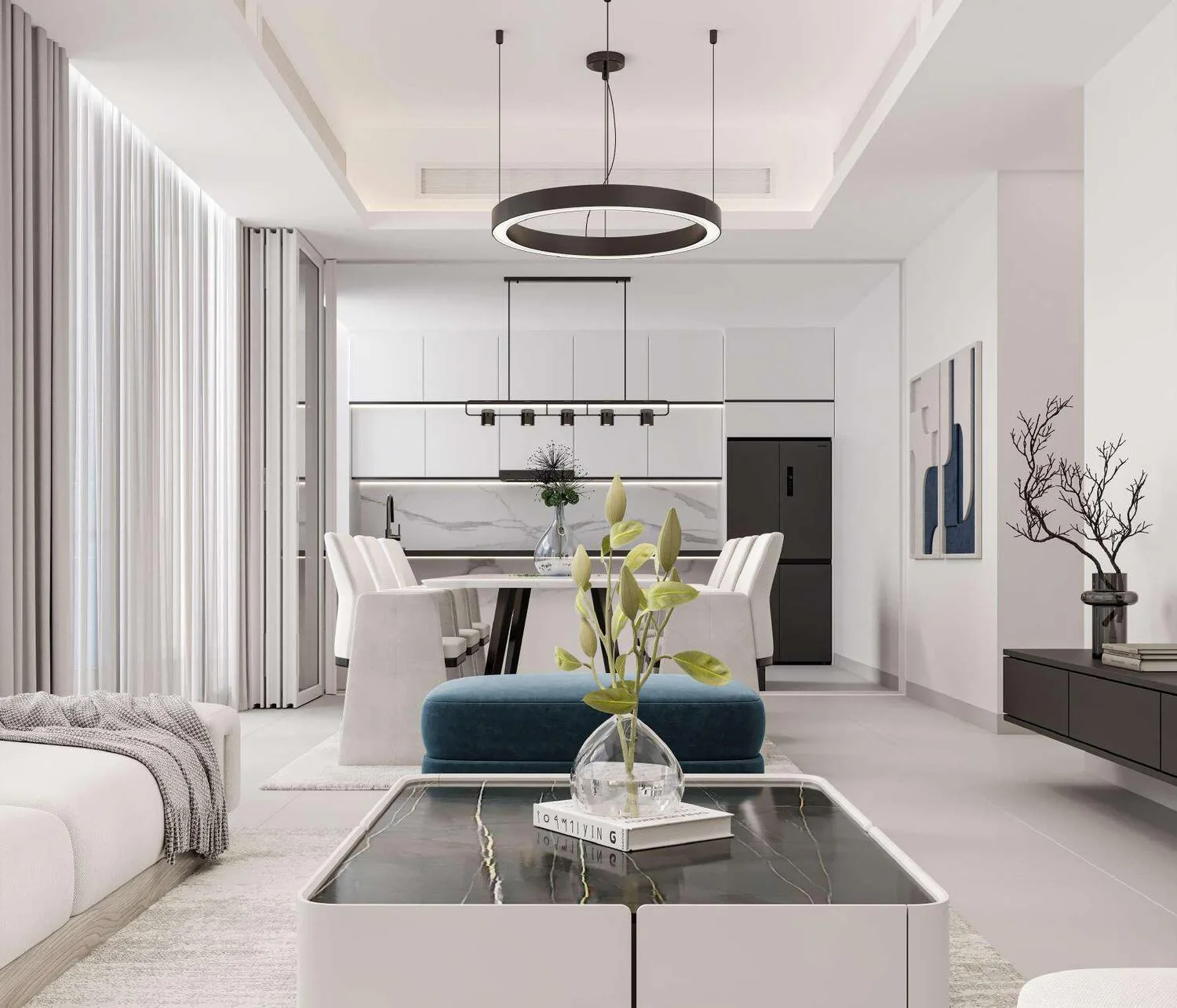 Interior at EVERGR1N House 4 in Al Satwa Dubai