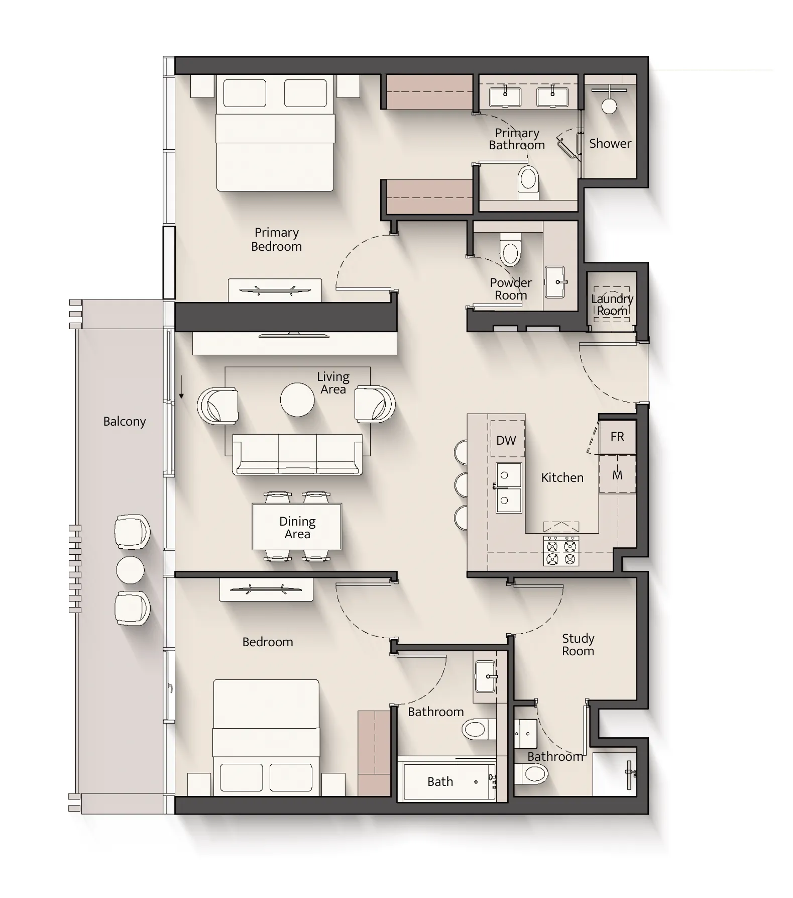 Ellington Everly Place floor plan