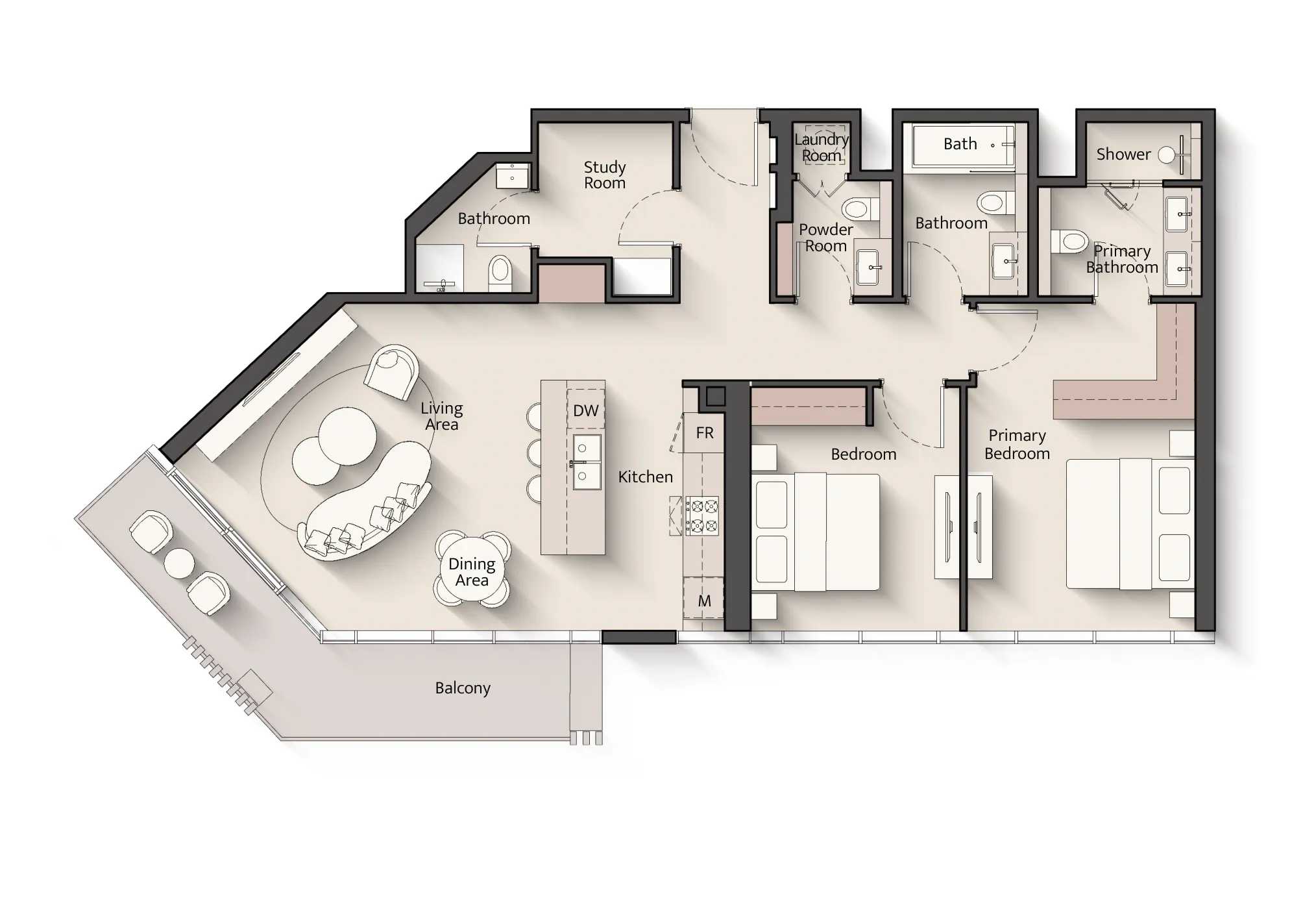 Ellington Everly Place floor plan