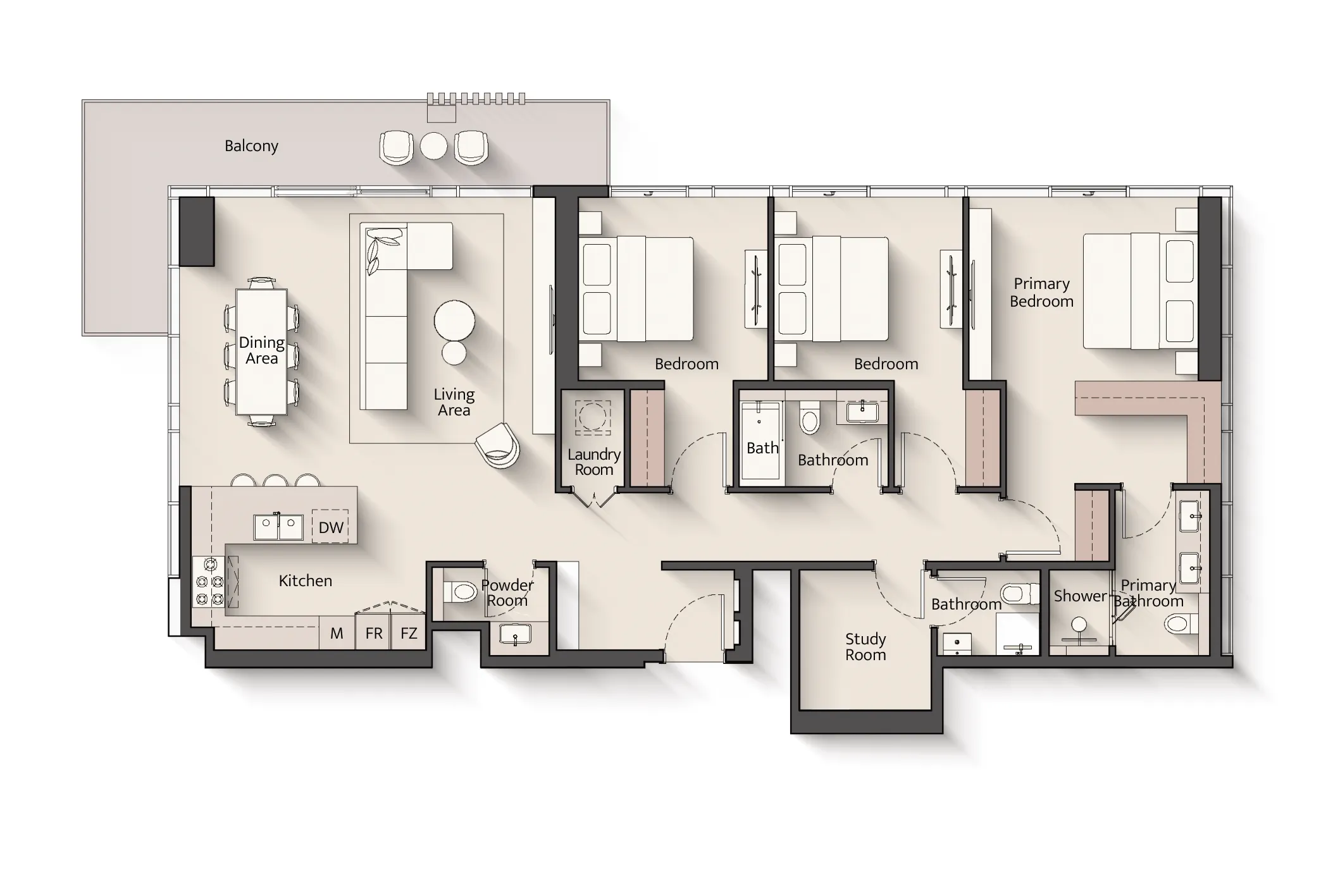 Ellington Everly Place floor plan