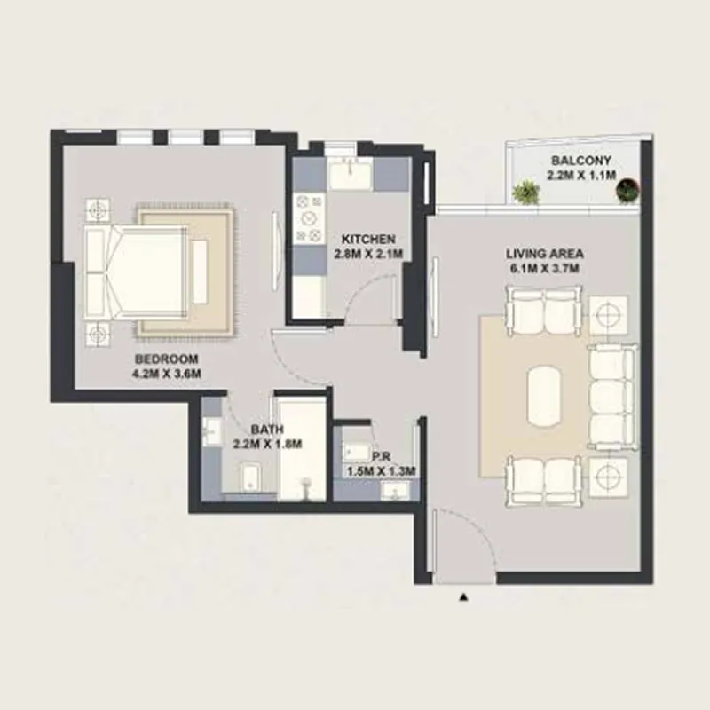 Al Marina Exotica by Al Marina floor plan