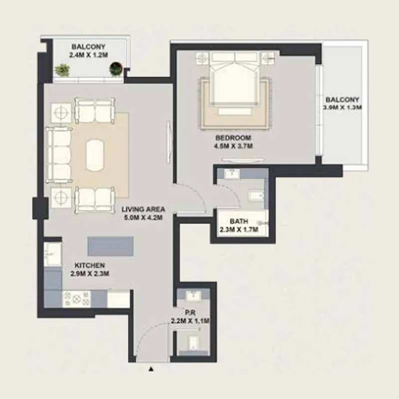 Al Marina Exotica by Al Marina floor plan