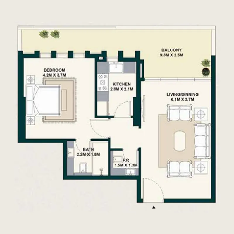 Al Marina Exotica by Al Marina floor plan