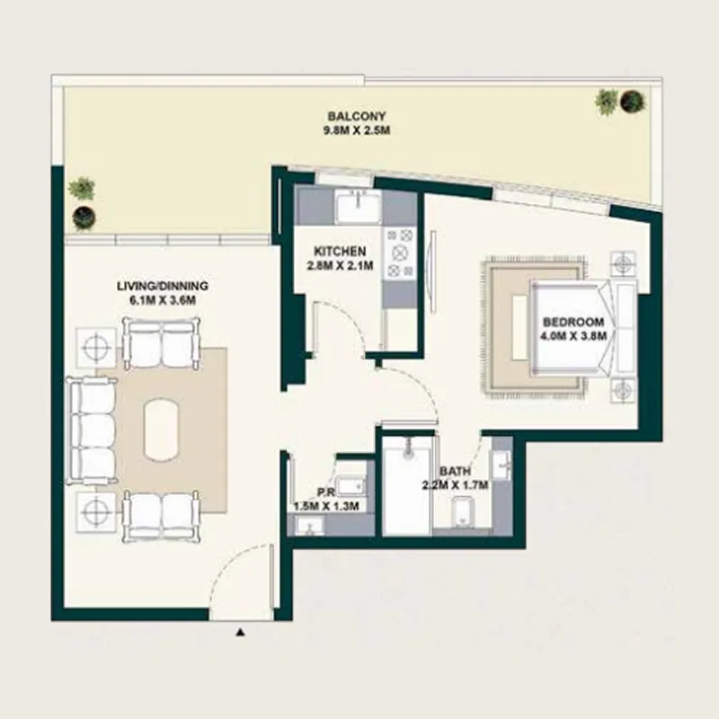 Al Marina Exotica by Al Marina floor plan