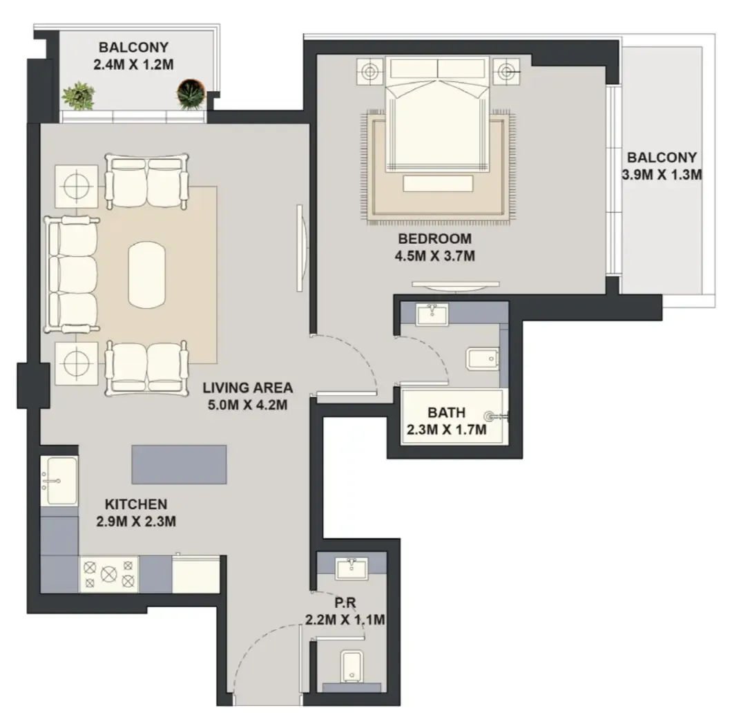 Al Marina Exotica by Al Marina floor plan