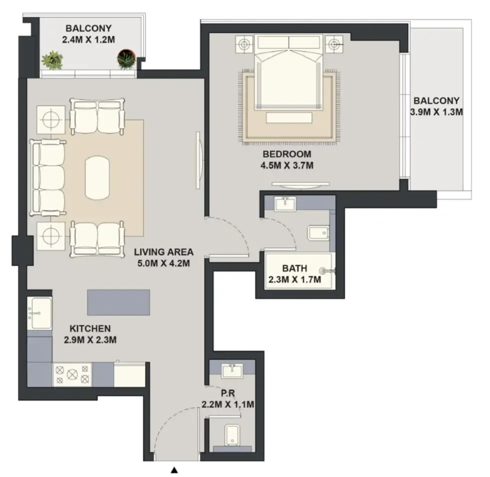 Al Marina Exotica by Al Marina floor plan