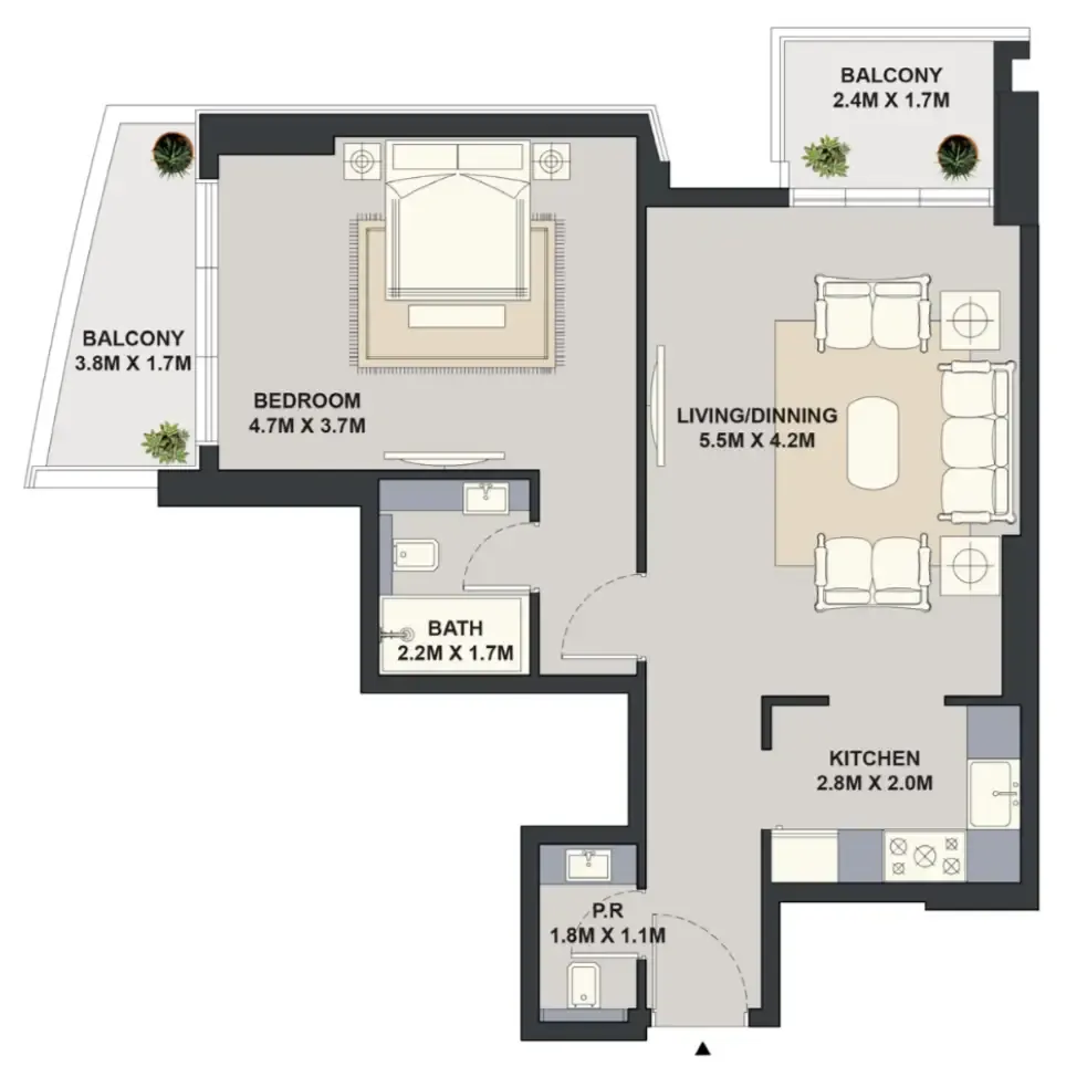 Al Marina Exotica by Al Marina floor plan