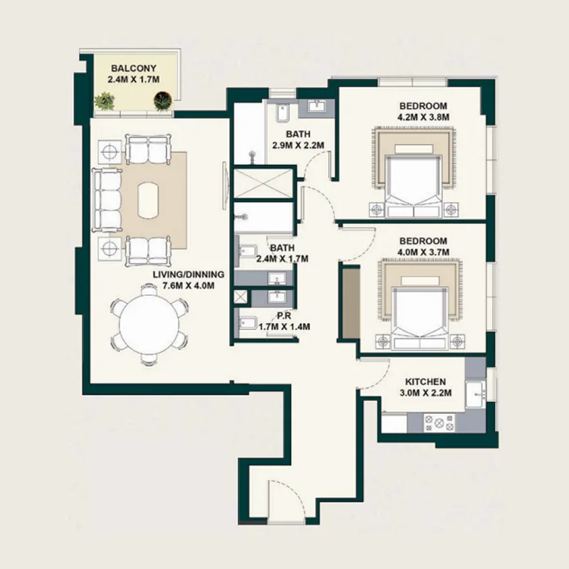 Al Marina Exotica by Al Marina floor plan