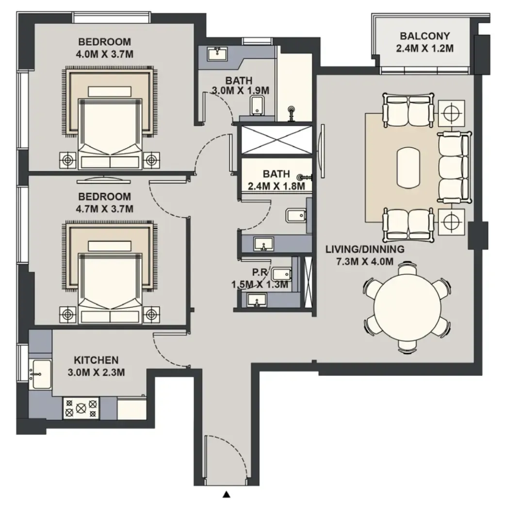 Al Marina Exotica by Al Marina floor plan