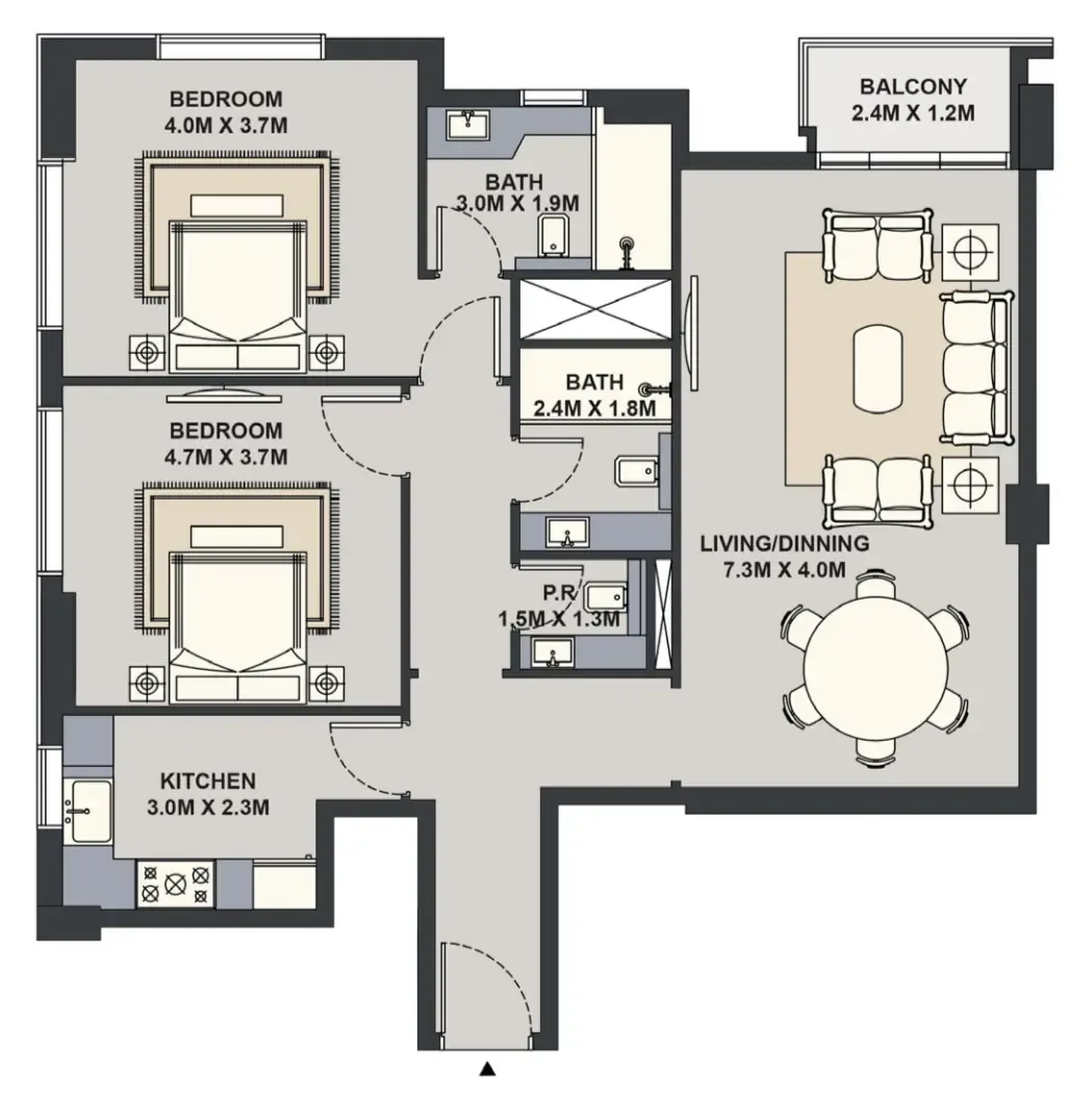 Al Marina Exotica by Al Marina floor plan