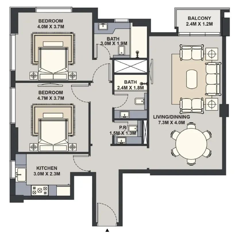 Al Marina Exotica by Al Marina floor plan