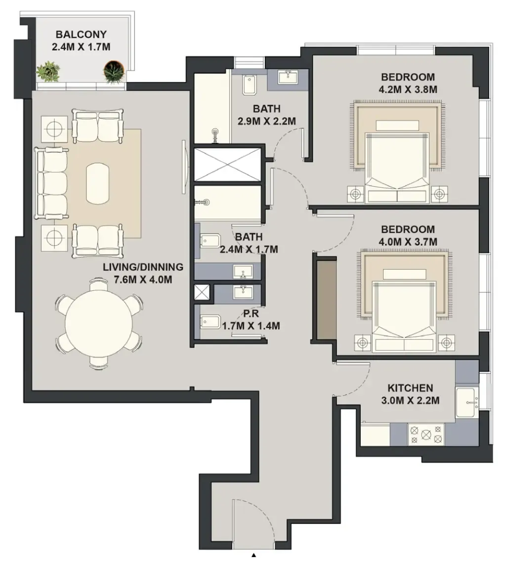 Al Marina Exotica by Al Marina floor plan