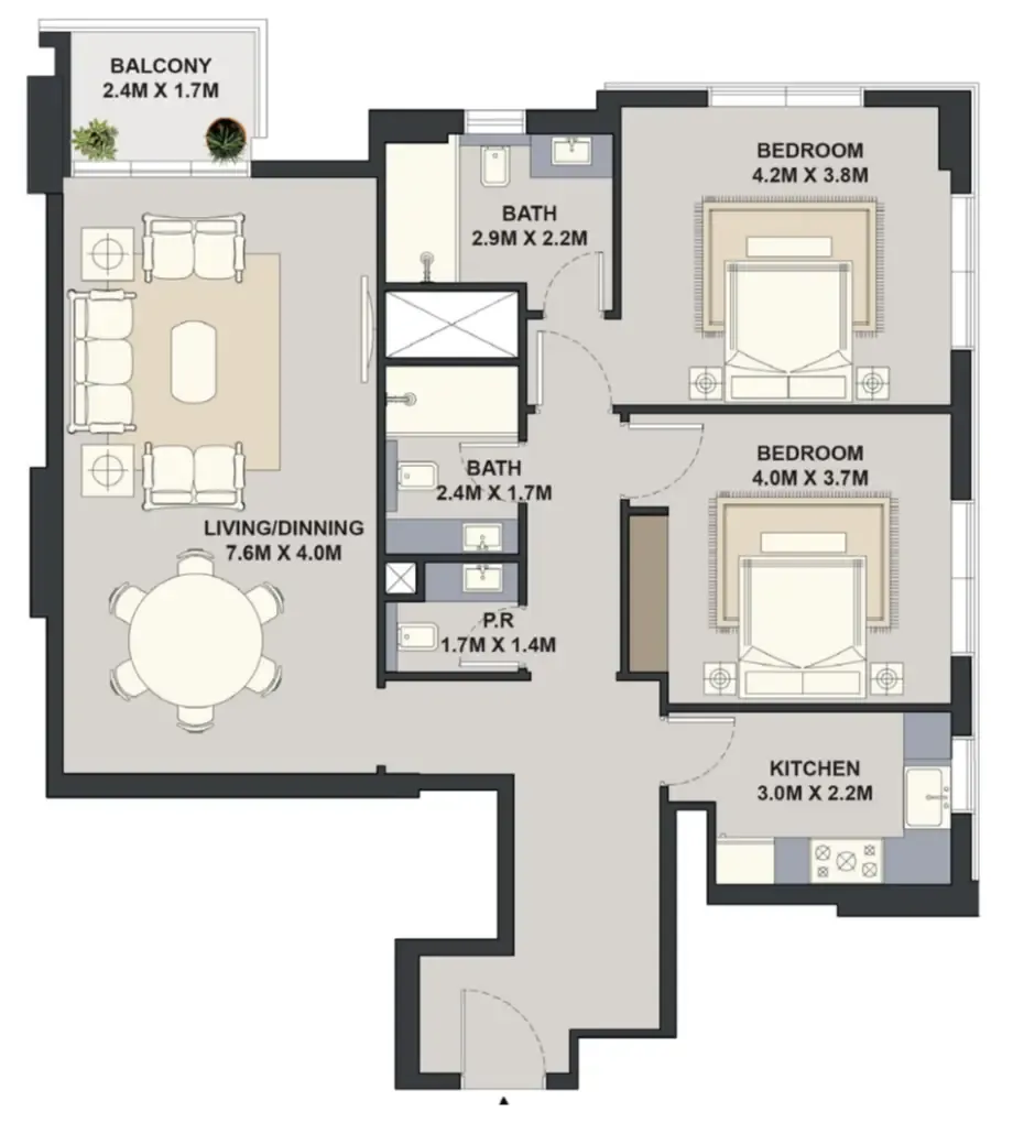 Al Marina Exotica by Al Marina floor plan