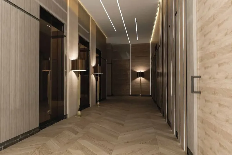 Lobby at Exotica by Al Marina in JVC (Jumeirah Village Circle) Dubai