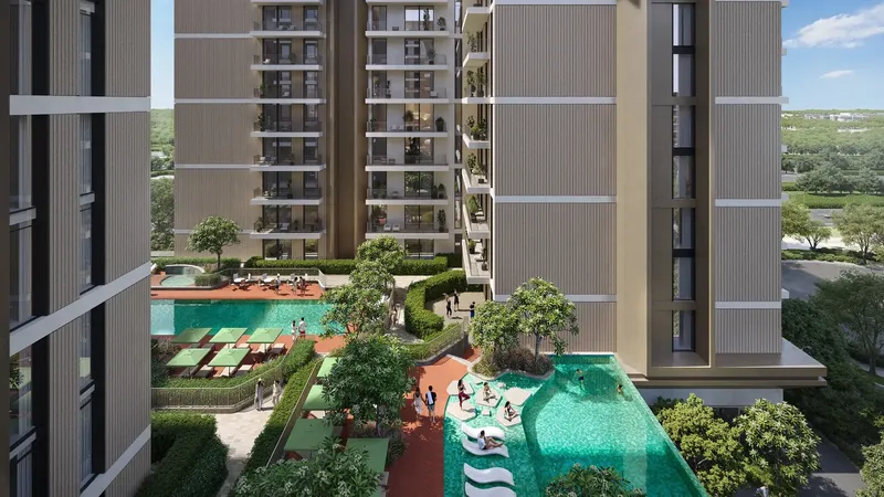 Exterior at Expo Valley Views - Ghadeer in Dubai Expo City Dubai