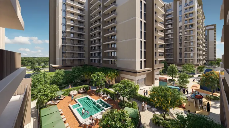 Exterior at Expo Valley Views - Roudah in Dubai Expo City Dubai