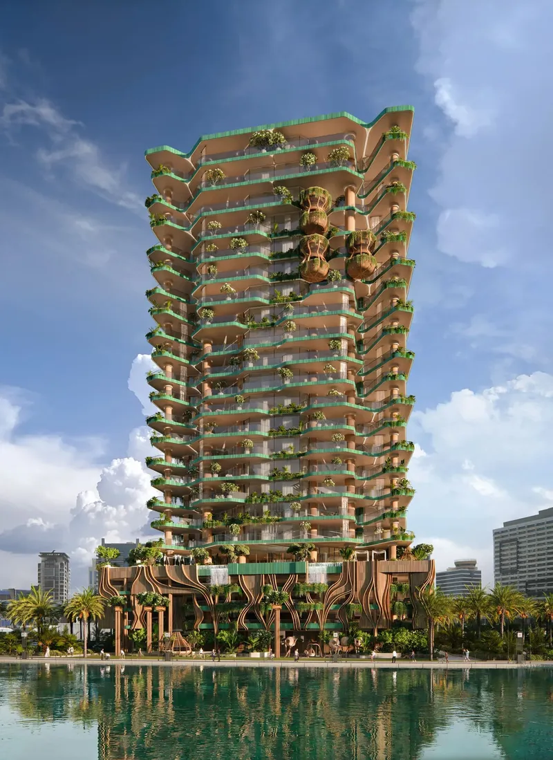 Exterior at Eywa in Business Bay Dubai