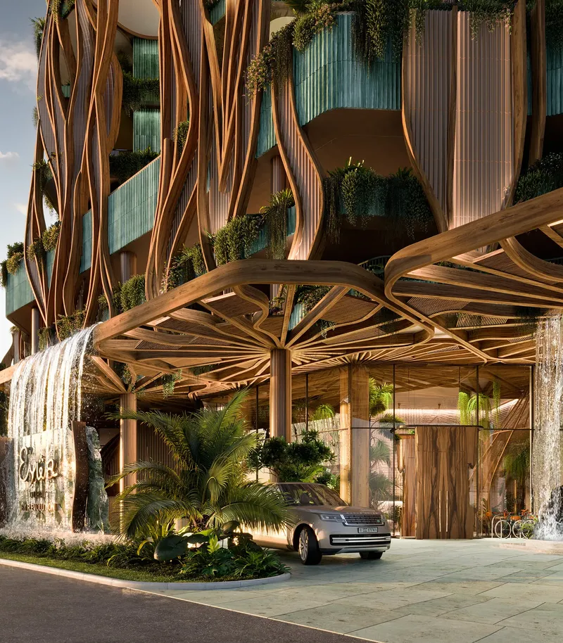 Exterior at Eywa in Business Bay Dubai