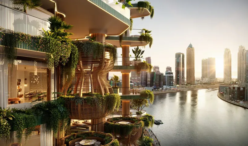 Exterior at Eywa in Business Bay Dubai