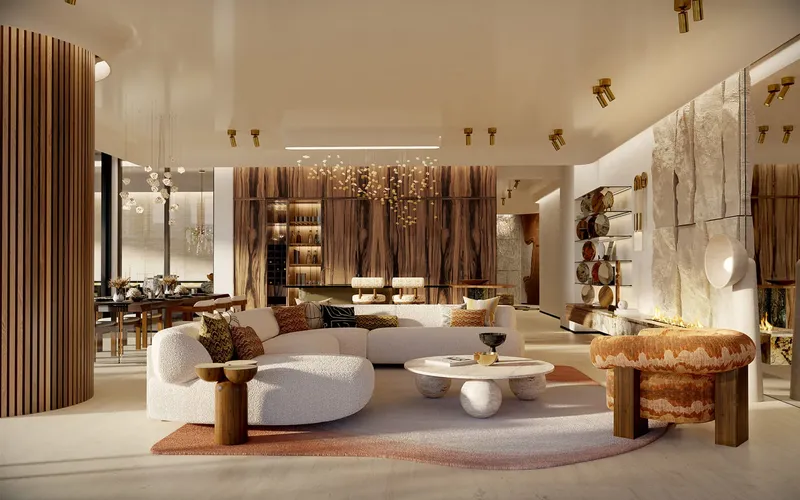 Interior at Eywa in Business Bay Dubai