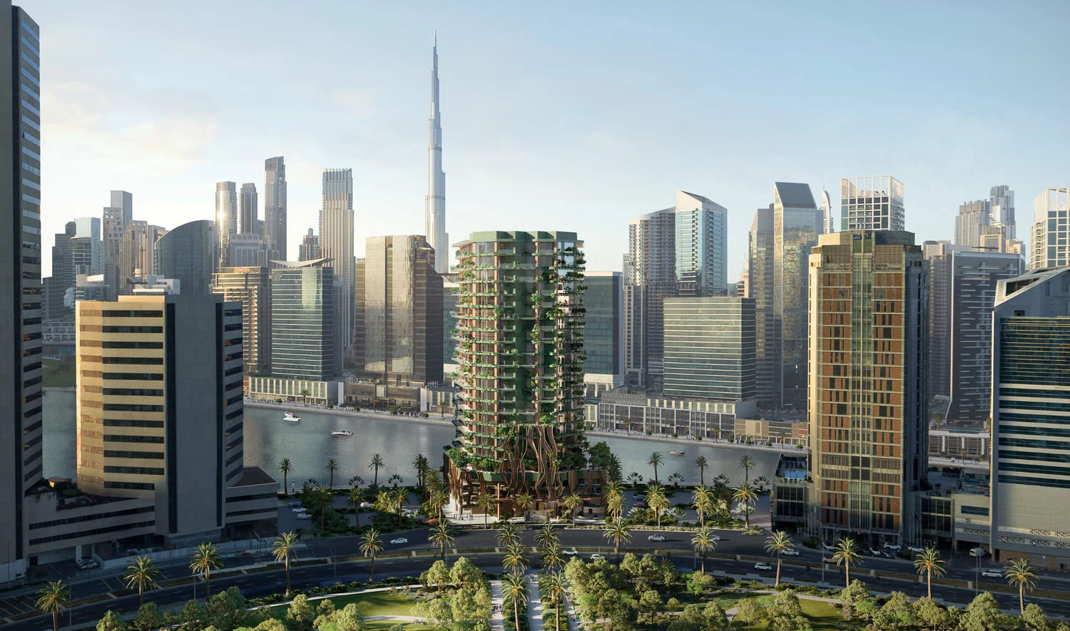 Exterior at Eywa in Business Bay Dubai