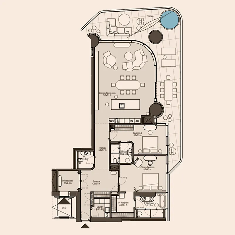 Revolution Eywa Way of Water floor plan
